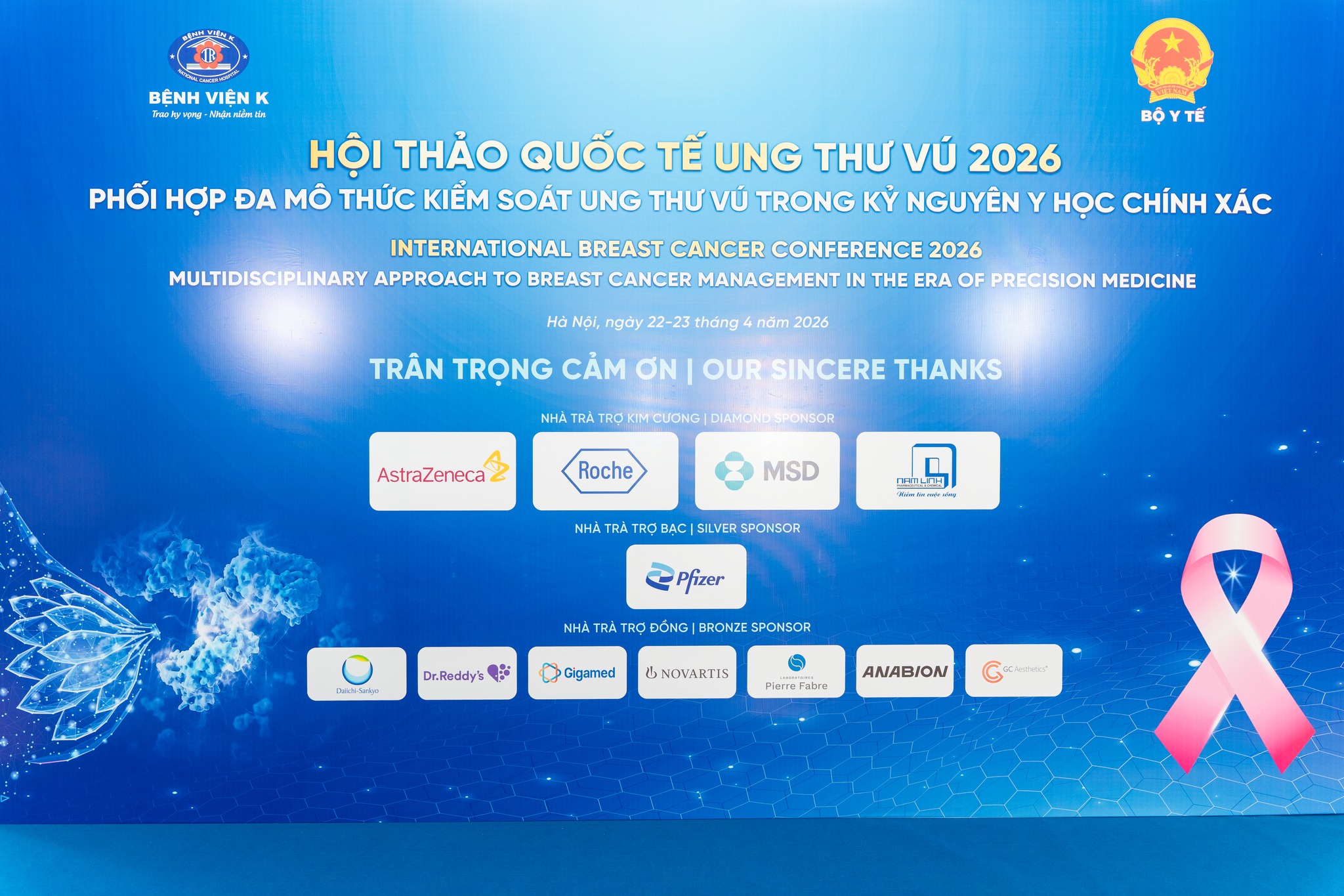 GC AESTHETICS® VIỆT NAM ĐỒNG HÀNH CÙNG HỘI THẢO QUỐC TẾ UNG THƯ VÚ 2026