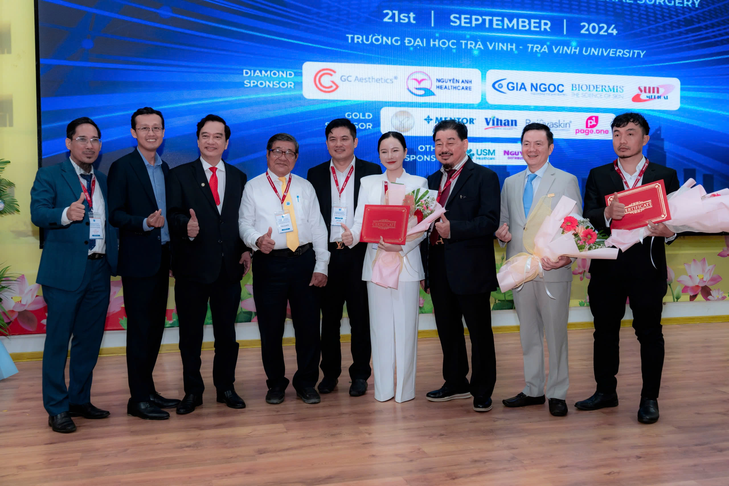 GC Aesthetics® hân hạnh là nhà tài trợ Kim cương của Hội nghị Khoa học quốc tế thường niên Chuyên khoa Tạo hình thẩm mỹ và Ngoại khoa 2024
